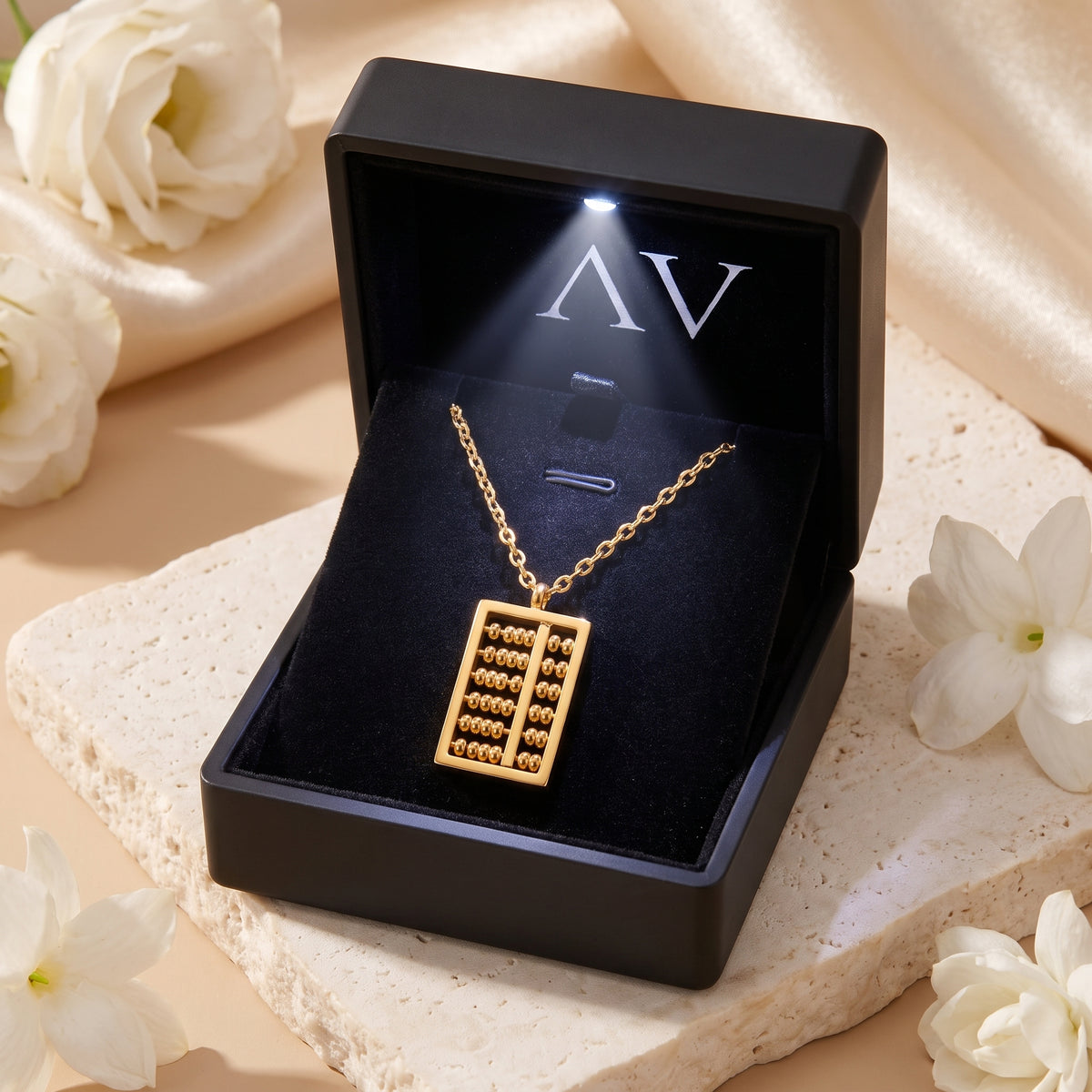 YLQ49060-NECKLACE - Premium LED Gift Box Presentation
