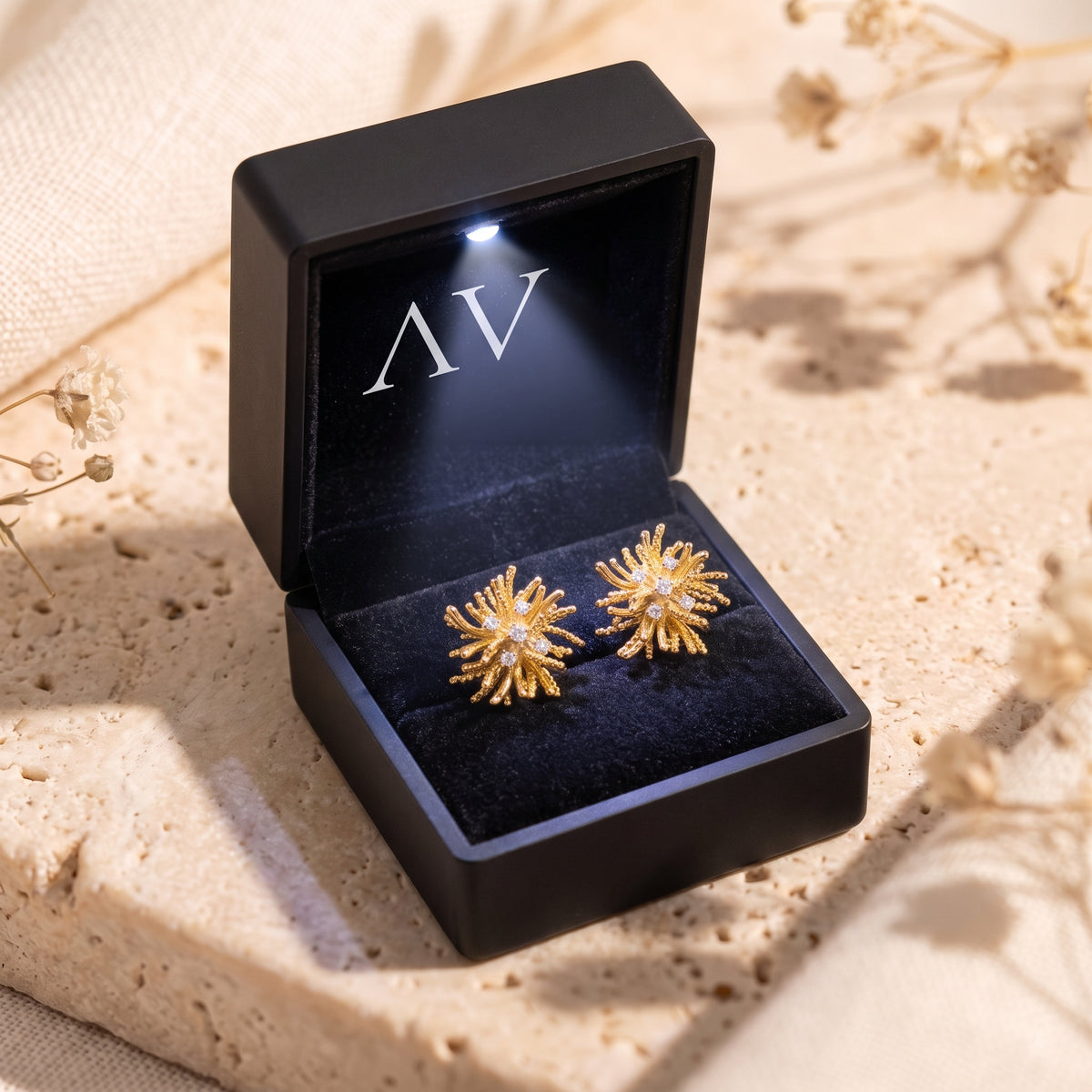 YLQ49216-earrings - Premium LED Gift Box Presentation