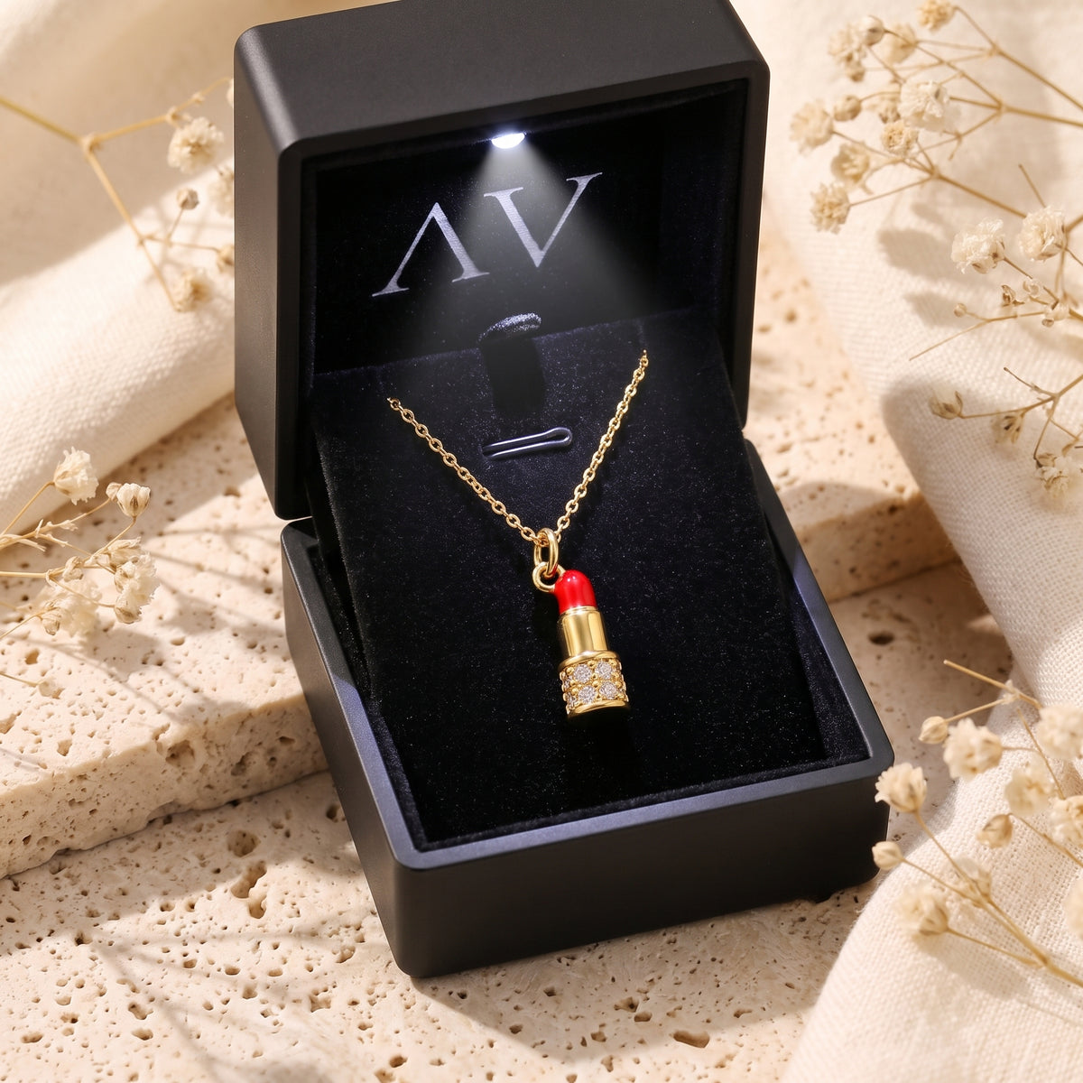 YLQ49301-NECKLACE - Premium LED Gift Box Presentation
