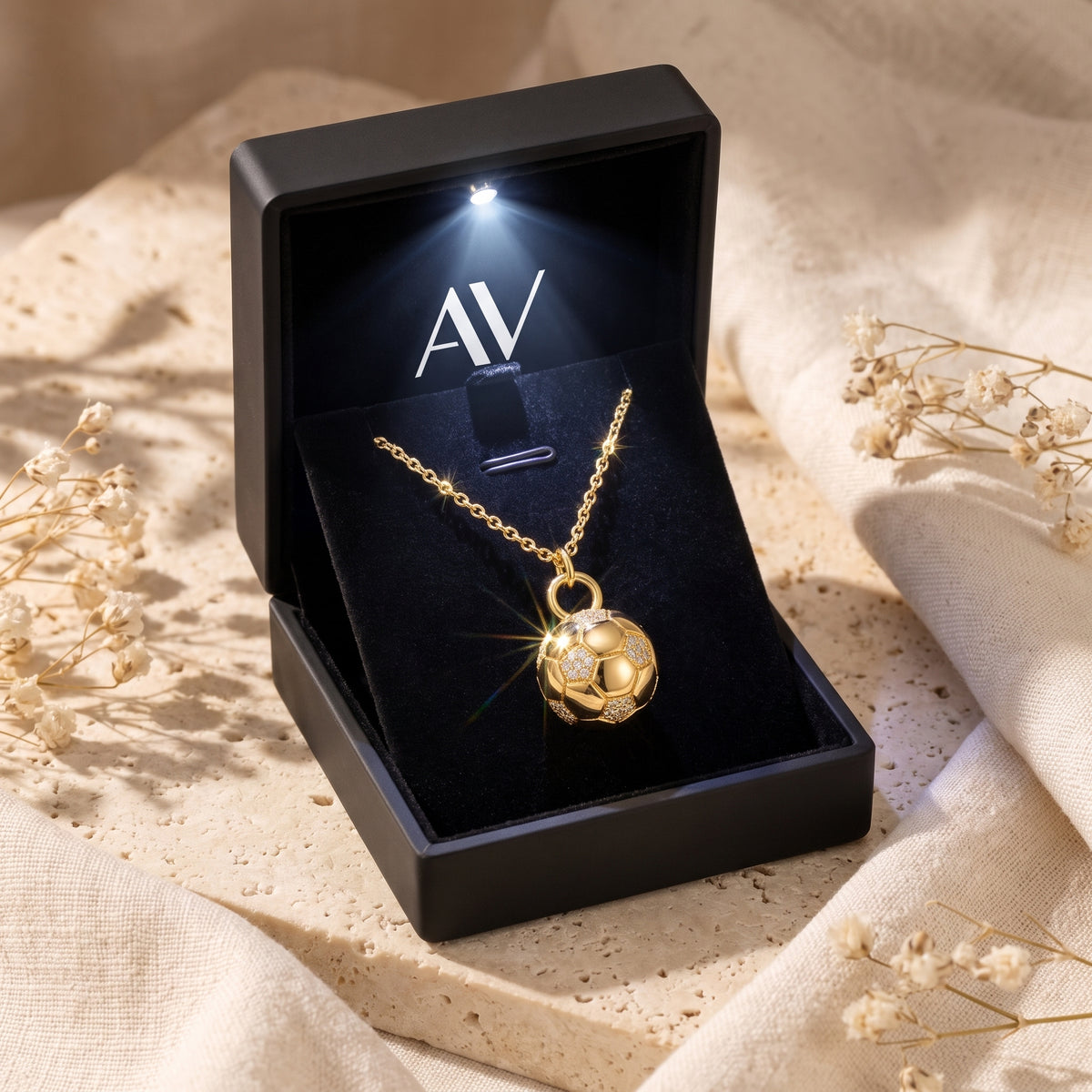 YLQ49305-NECKLACE - Premium LED Gift Box Presentation