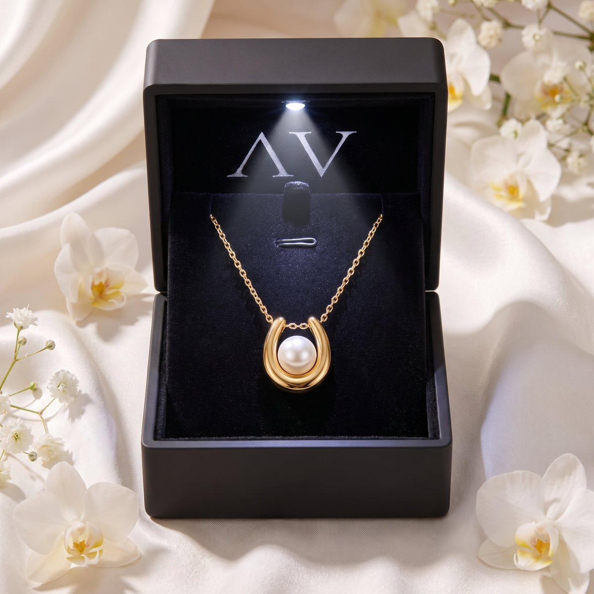 YLQ49364-NECKLACE - Premium LED Gift Box Presentation