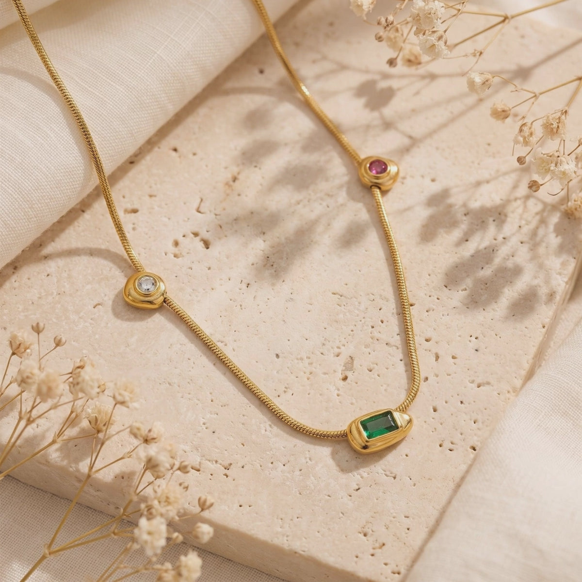 YLQ49167-NECKLACE rotation video