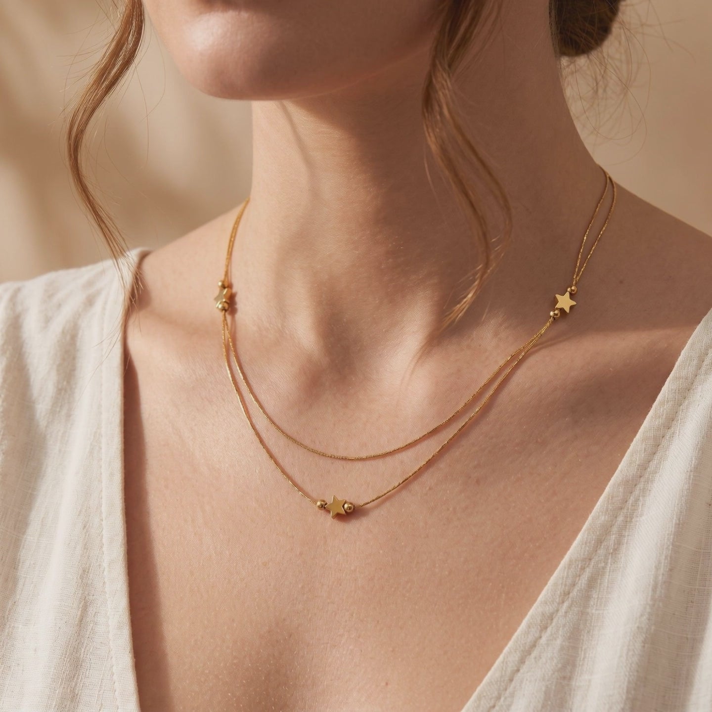 YLQ49166-NECKLACE lifestyle video
