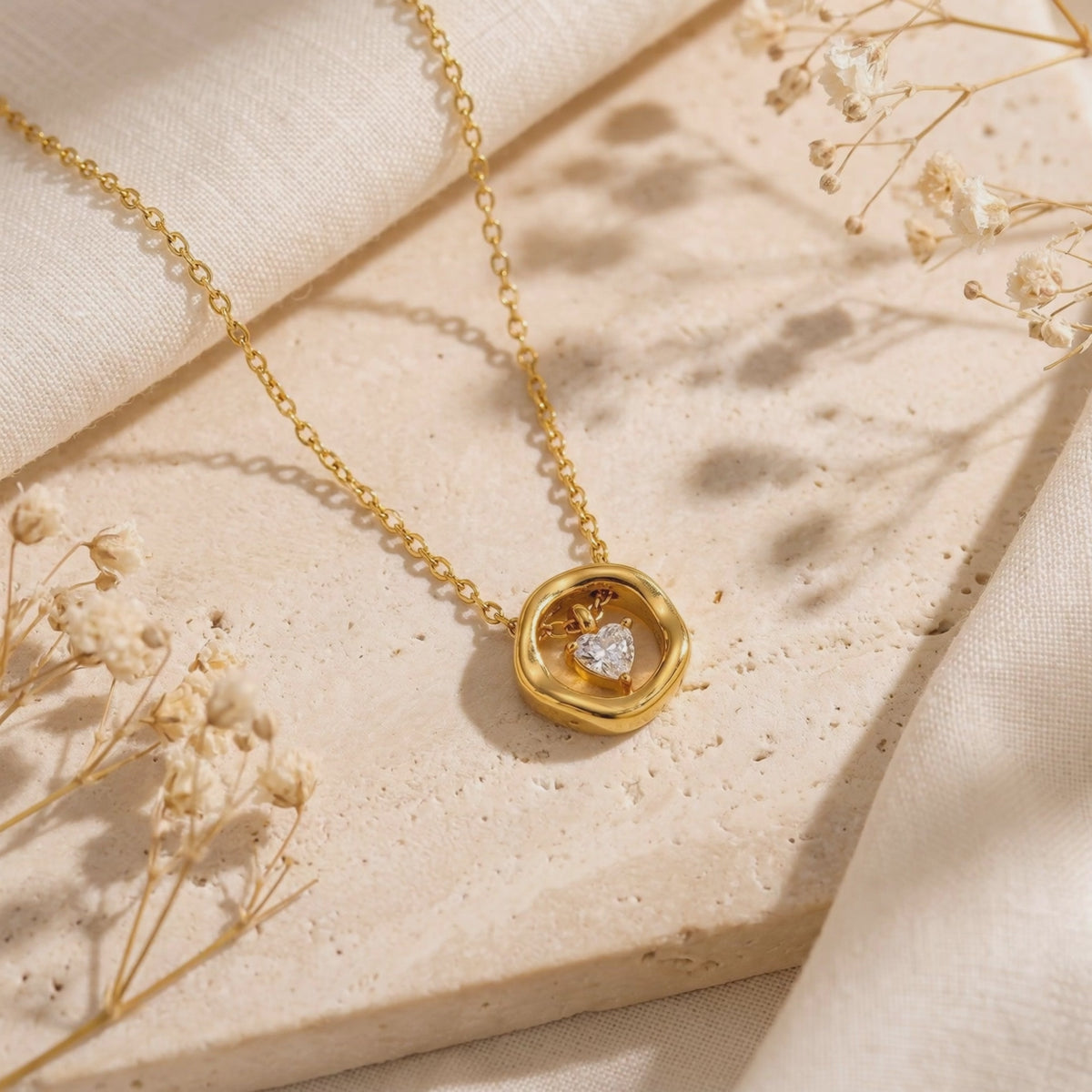YLQ49180-NECKLACE rotation video