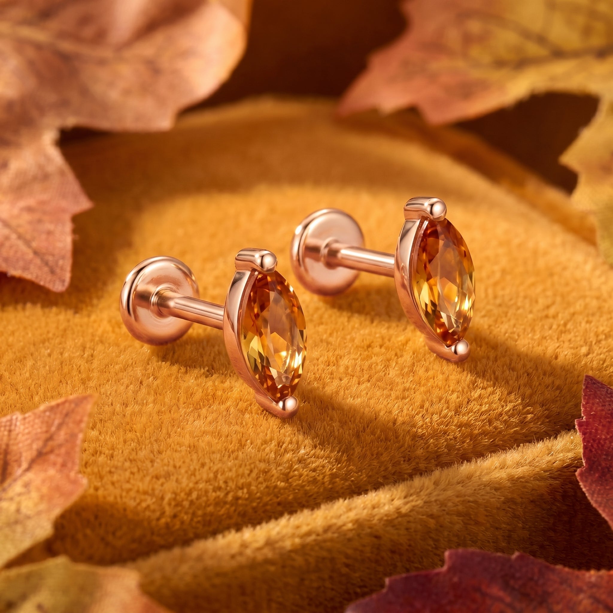the-hesperian-marquise-18k-gold-vermeil in rose gold finish
