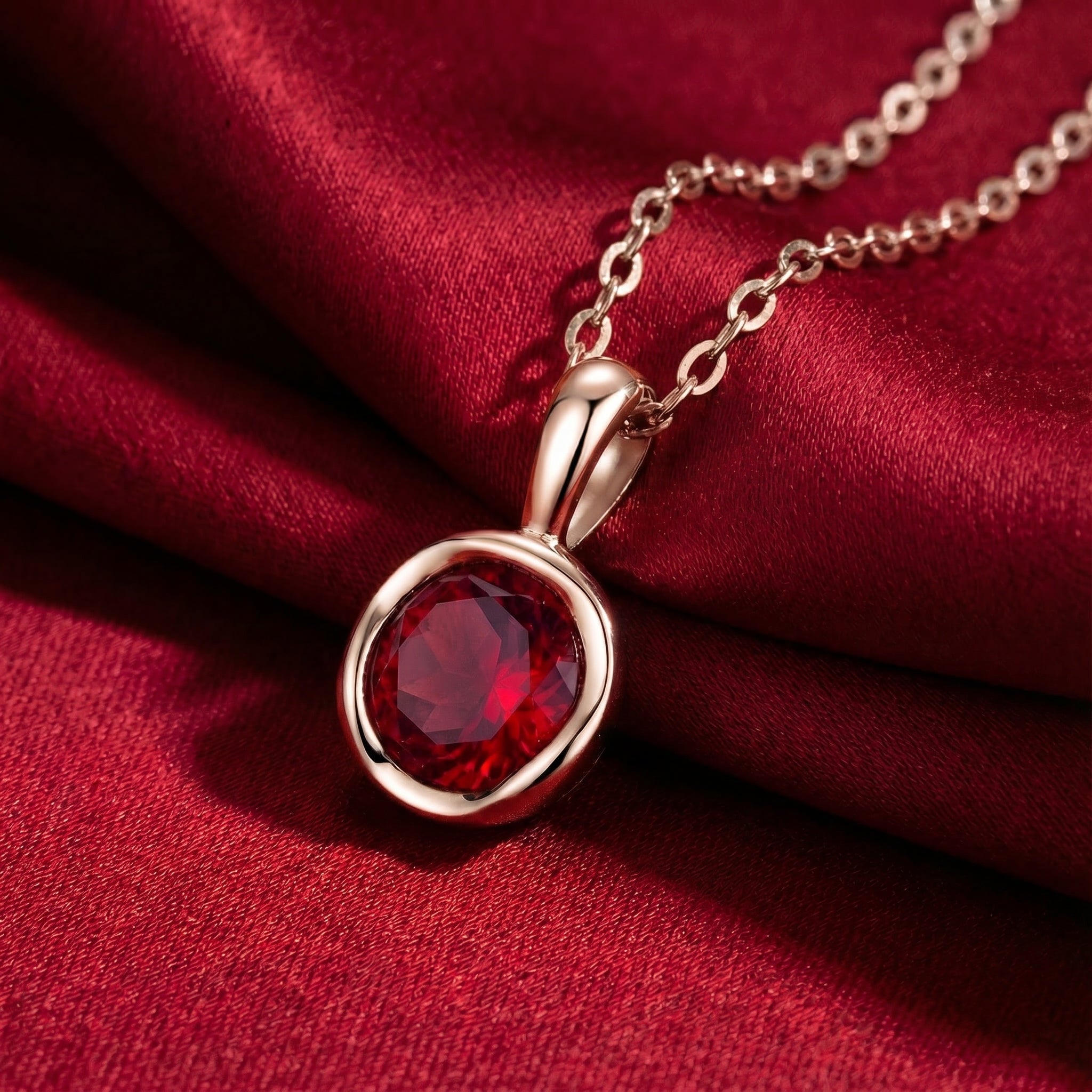 the-jularise-pendant-s925-sterling-silver in rose gold finish