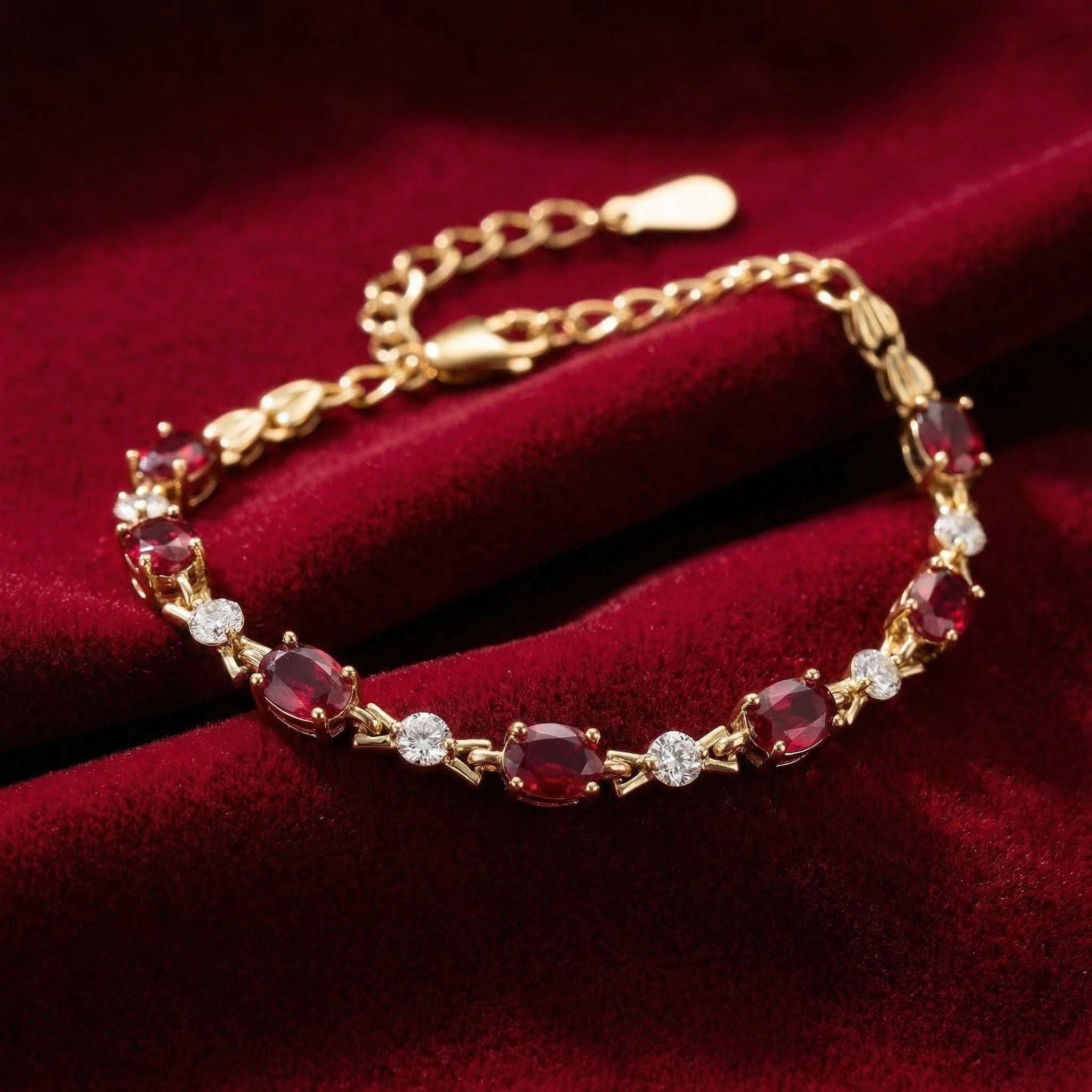 the-vivara-oval-bracelet-s925-sterling-silver in gold finish