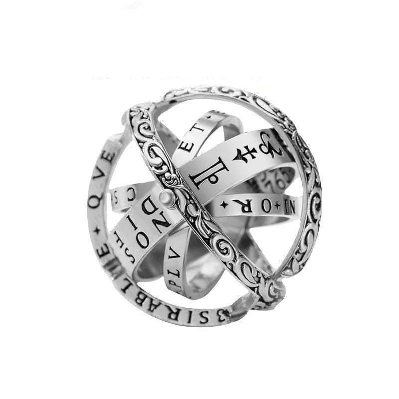 Handmade Anxiety Relief Sphere Spinner Ring-Awareness Avenue-Ring,ring: All