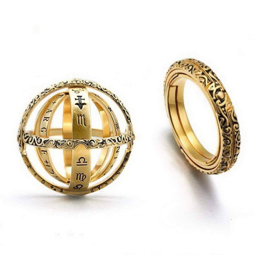 Handmade Anxiety Relief Sphere Spinner Ring-Awareness Avenue-Ring,ring: All