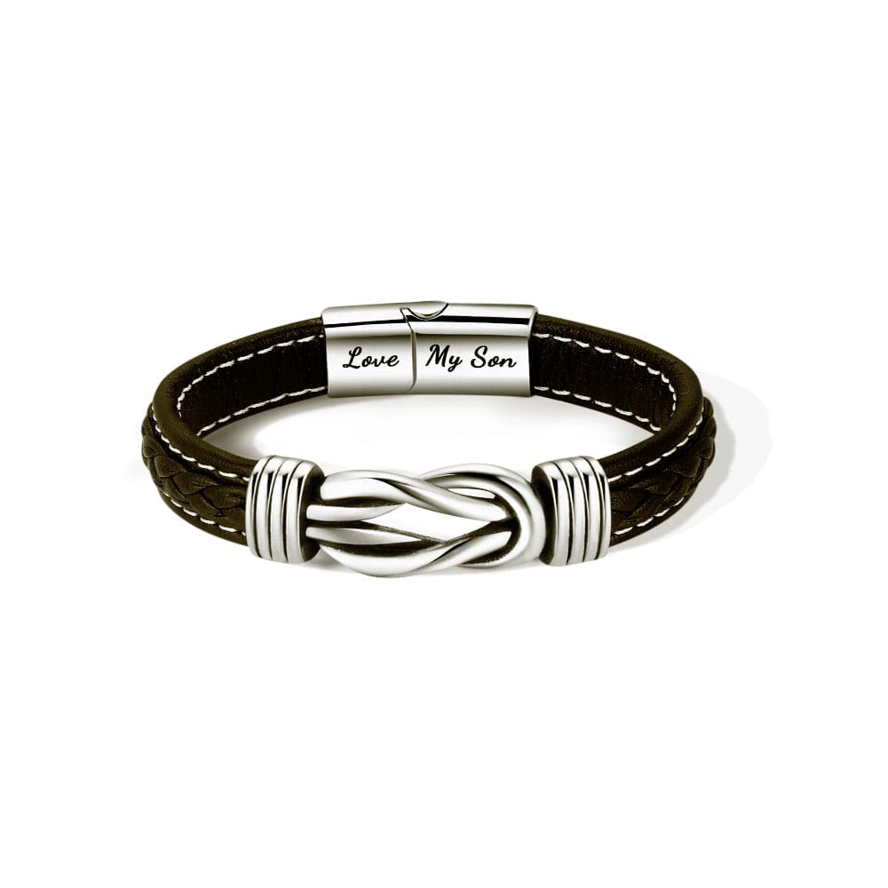 Mère & Fils | Unis pour toujours | Bracelet en cuir